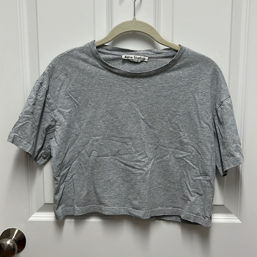 Acne Studios Gray‎ Crop Top XS